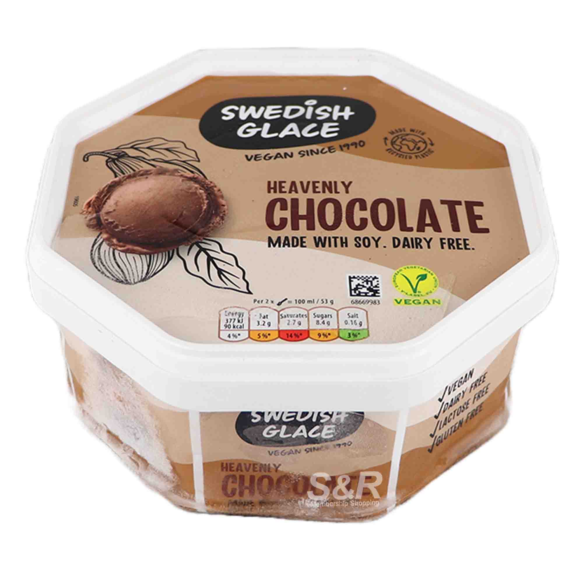 Swedish Glace Heavenly Chocolate Ice Cream 750mL Swedish Glace Heavenly Chocolate Ice Cream 750mL